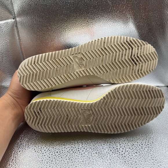 Size 7 Nike Cortez Low‎ White Coral Stardust Womens Lace Up Sneakers 807471-114 - Picture 10 of 10